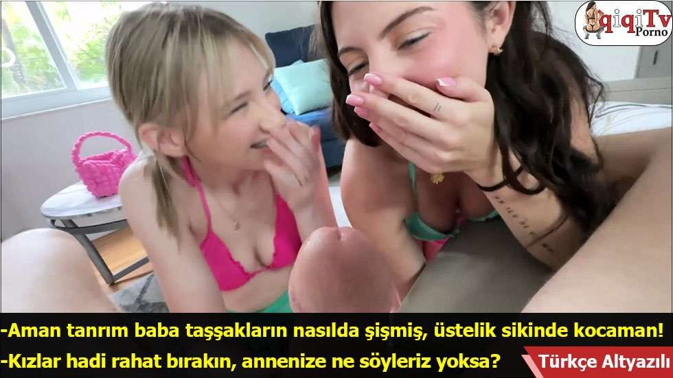 Siyah Giyen Ateşli ve Afet Üvey Annesinin Yanına Yakışmak İstedi